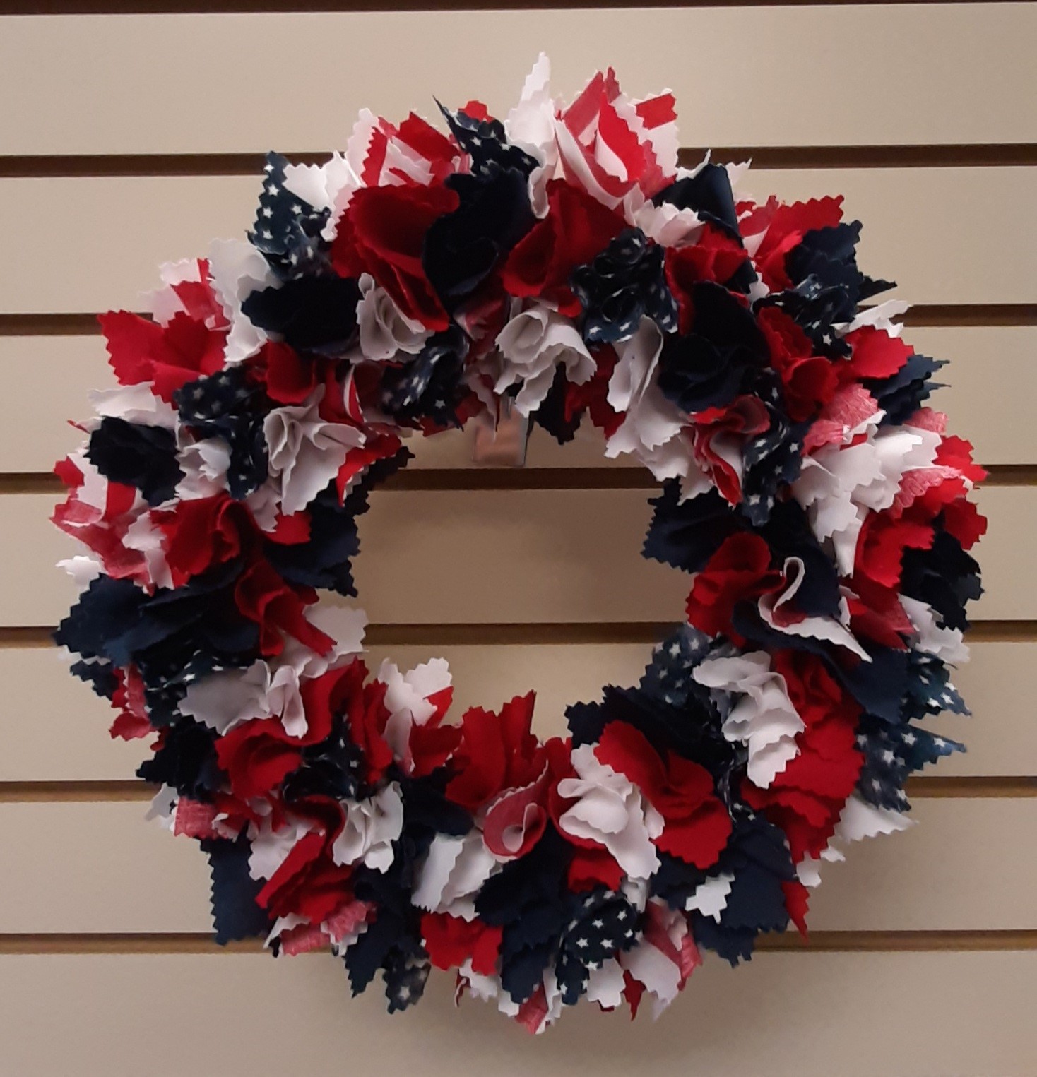 Picture of a patriotic wreath