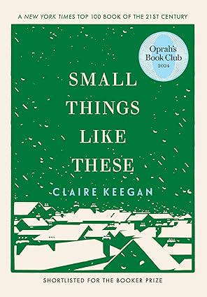 Book cover of Small Things like These