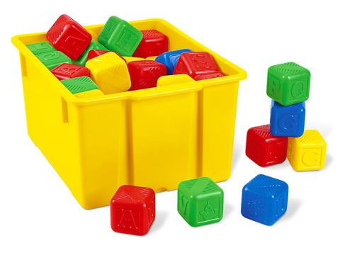 plastic blocks