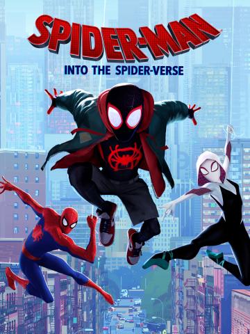 Spiderman: Into the Spider-verse movie poster