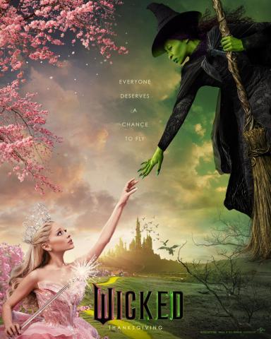 Poster for Wicked the movie