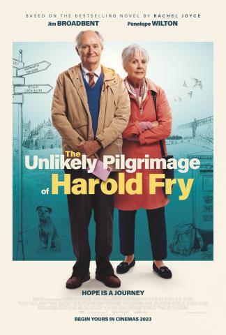 Movie poster of The Unlikely Pilgrimage of Harold Fry