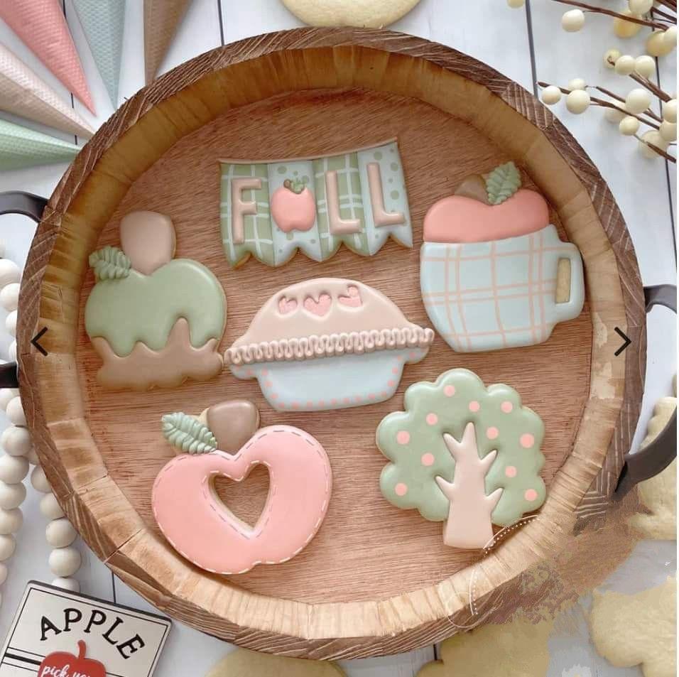 Picture of decorated cookies