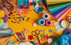 Picture of craft supplies